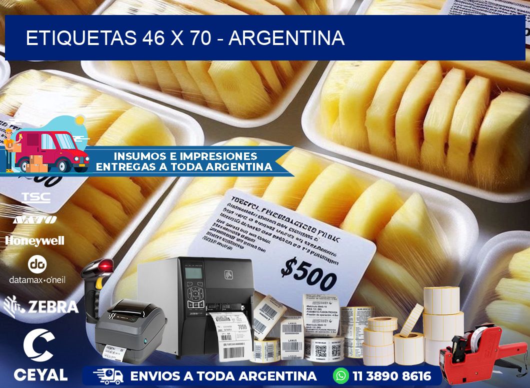 ETIQUETAS 46 x 70 - ARGENTINA