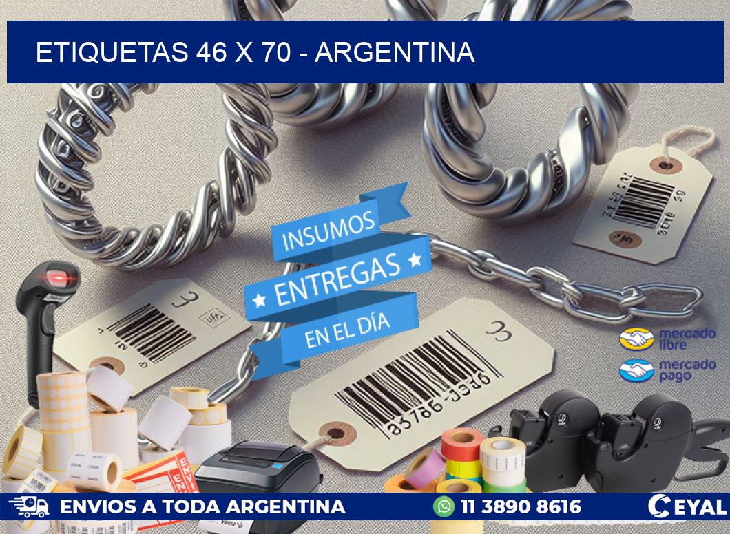 ETIQUETAS 46 x 70 - ARGENTINA