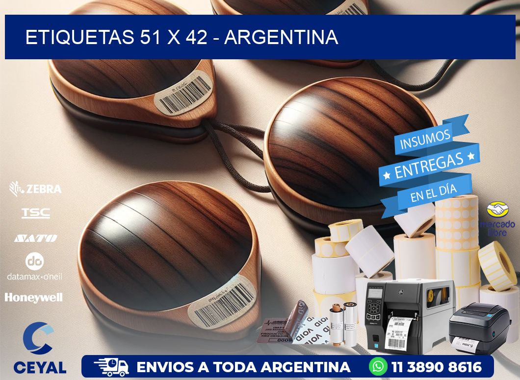 ETIQUETAS 51 x 42 - ARGENTINA