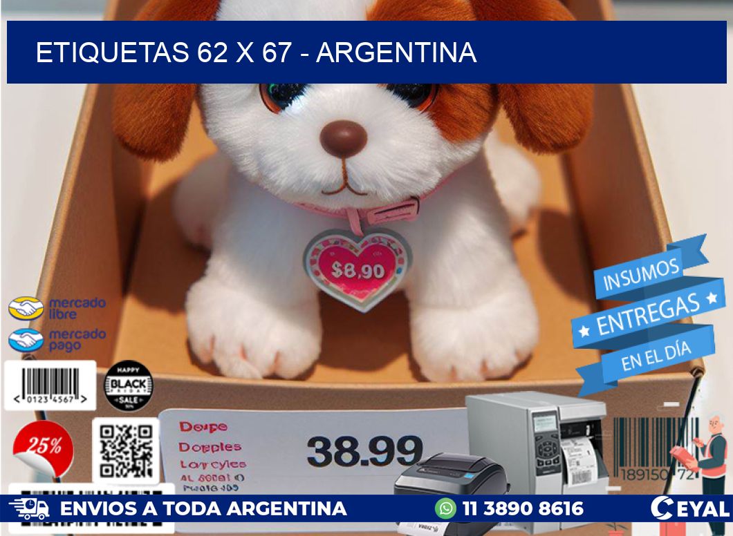 ETIQUETAS 62 x 67 – ARGENTINA