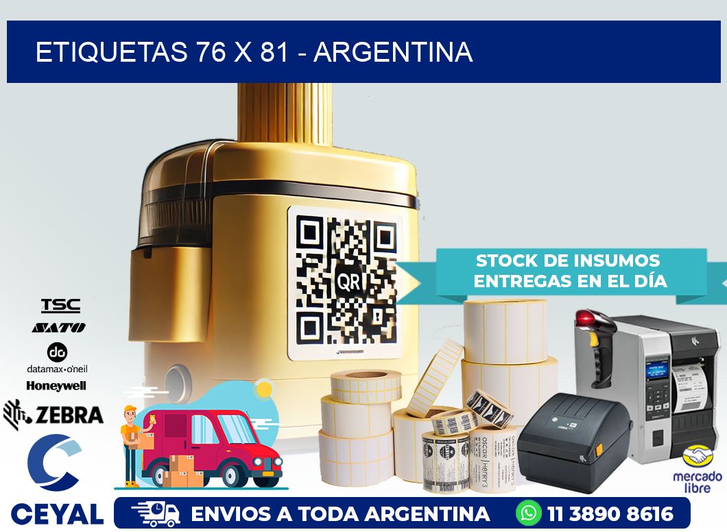 ETIQUETAS 76 x 81 – ARGENTINA