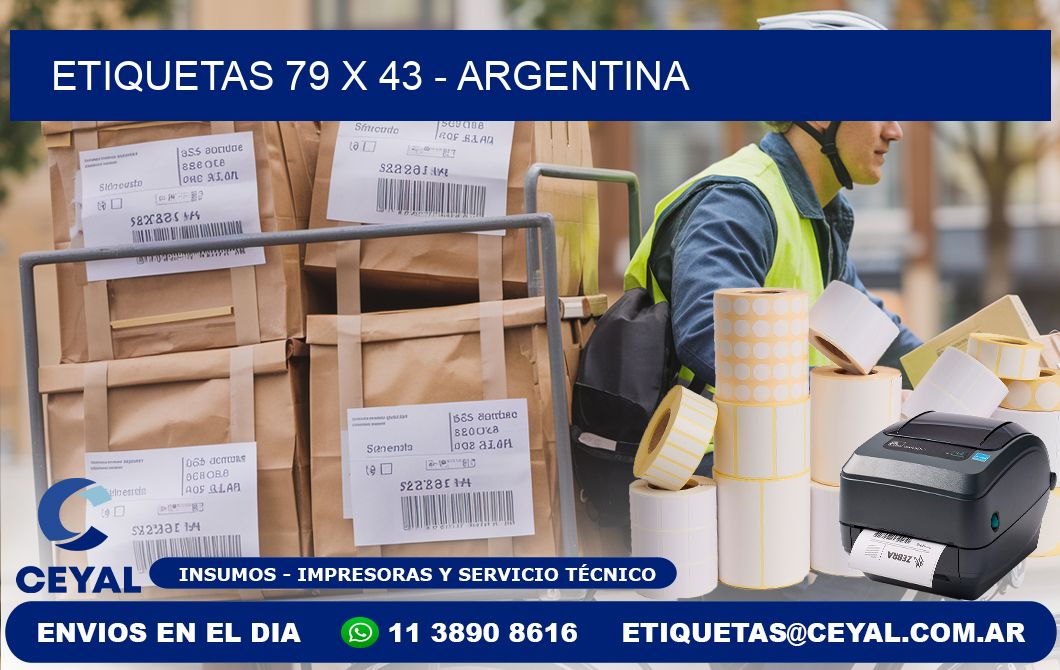 ETIQUETAS 79 x 43 - ARGENTINA