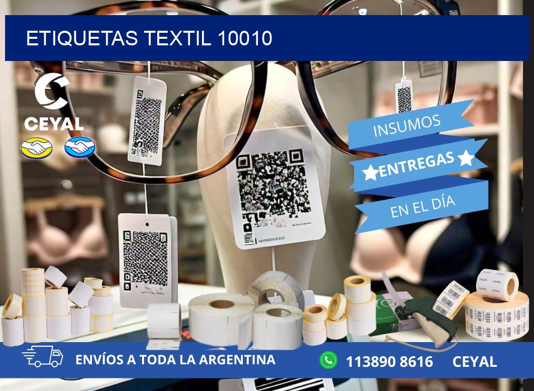 ETIQUETAS TEXTIL 10010