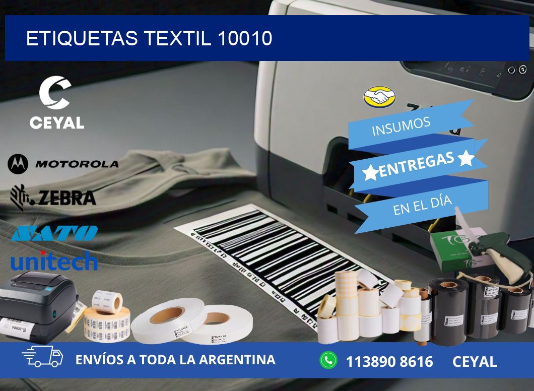 ETIQUETAS TEXTIL 10010