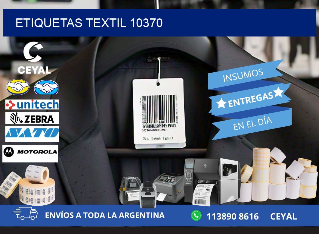 ETIQUETAS TEXTIL 10370