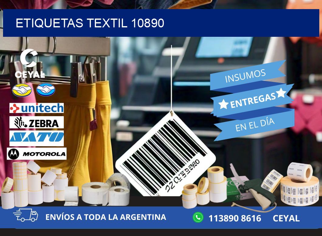 ETIQUETAS TEXTIL 10890