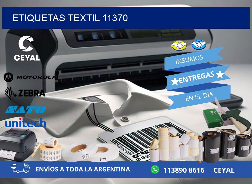 ETIQUETAS TEXTIL 11370