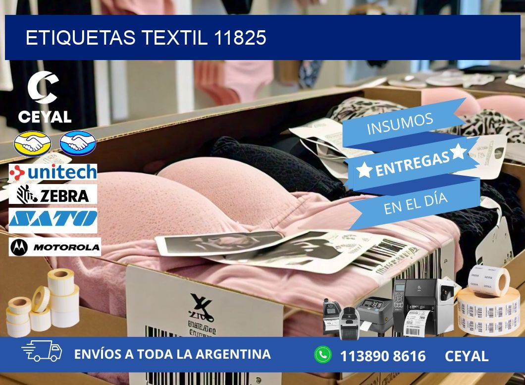 ETIQUETAS TEXTIL 11825