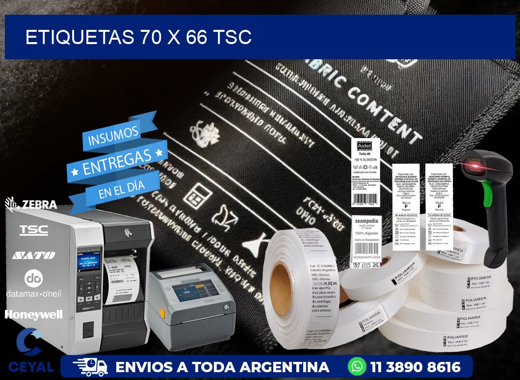 ETIQUETAS 70 x 66 TSC