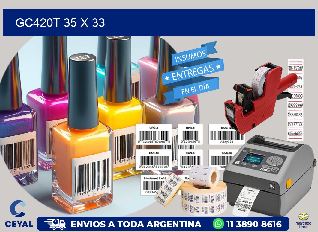 GC420T 35 x 33