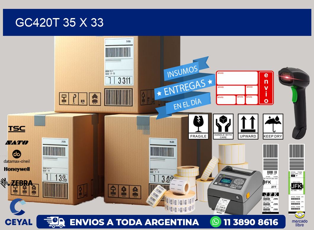 GC420T 35 x 33