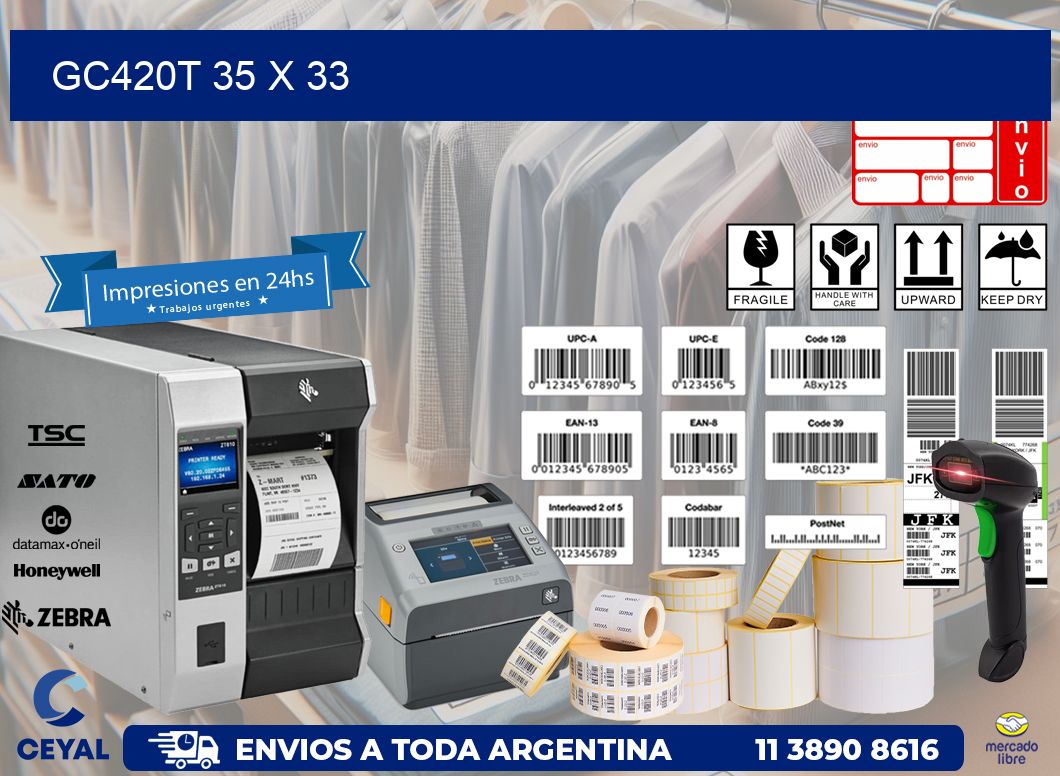 GC420T 35 x 33