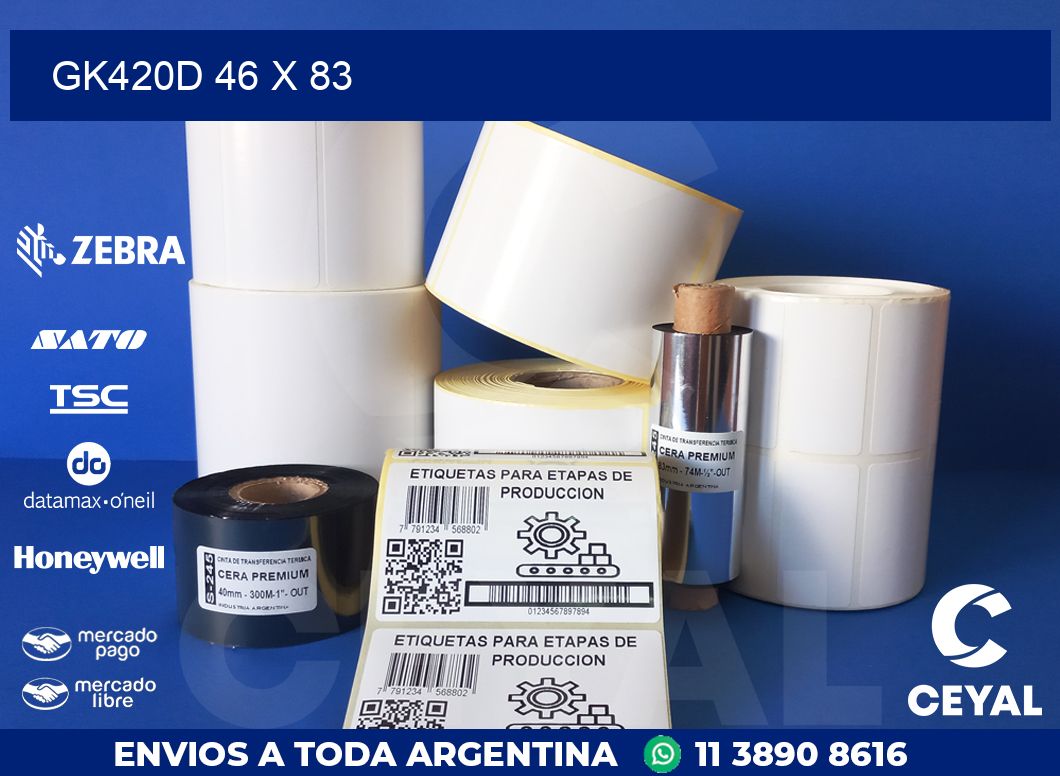 GK420D 46 x 83