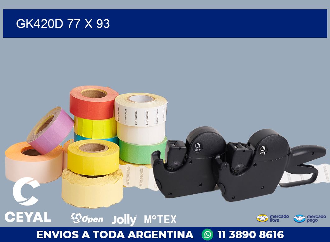 GK420D 77 x 93