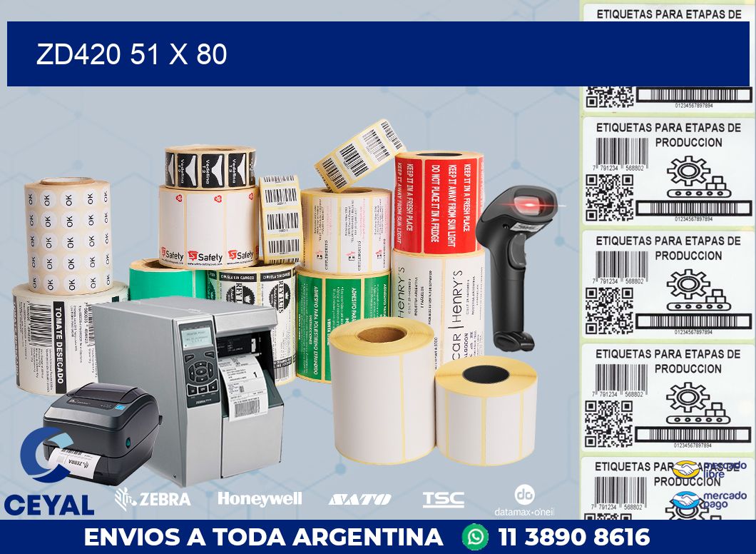 ZD420 51 x 80