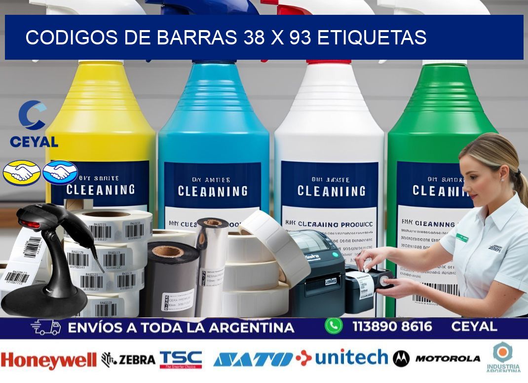 codigos de barras 38 x 93 etiquetas