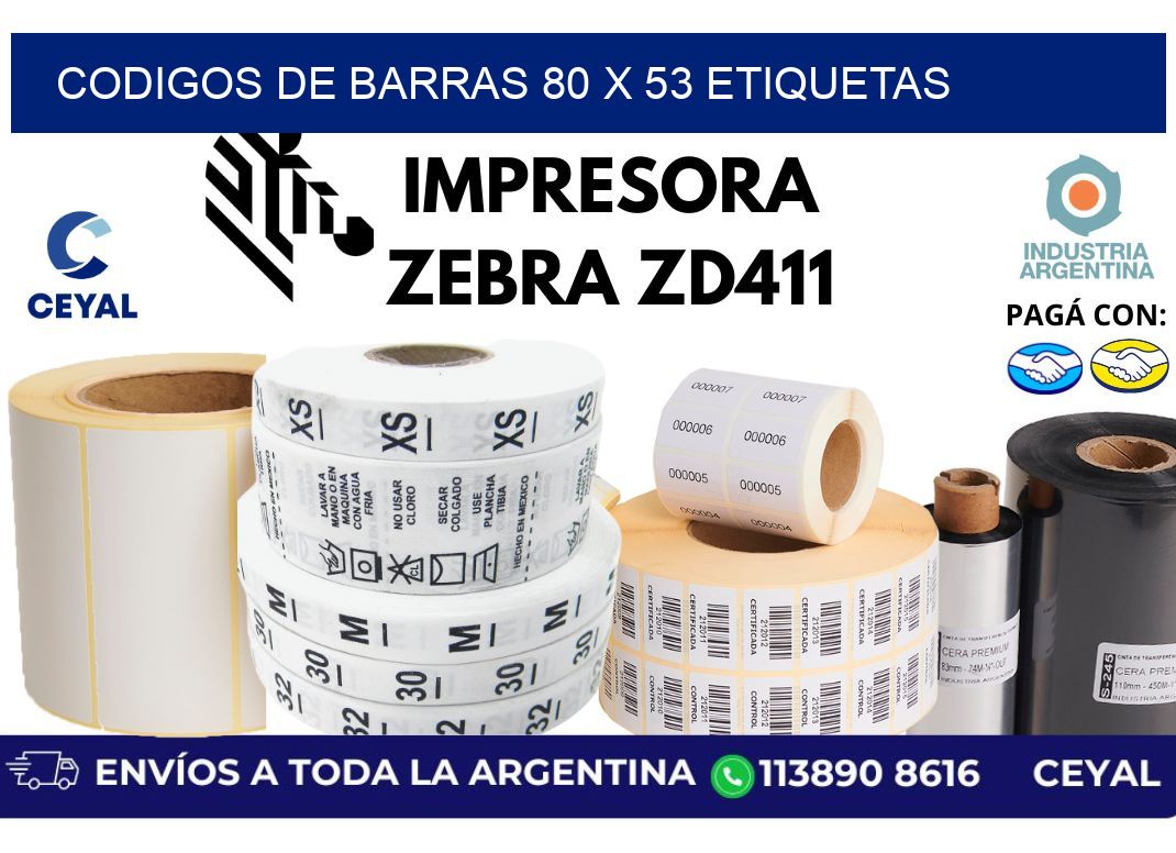 codigos de barras 80 x 53 etiquetas