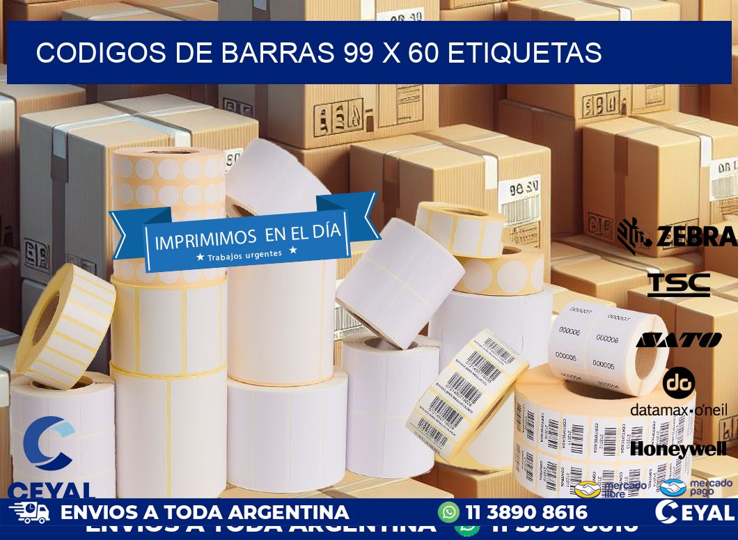 codigos de barras 99 x 60 etiquetas