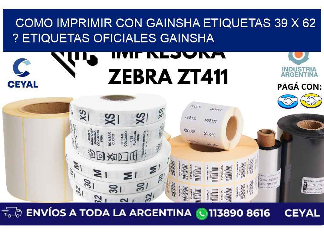 como imprimir con gainsha etiquetas 39 x 62 ? etiquetas oficiales gainsha