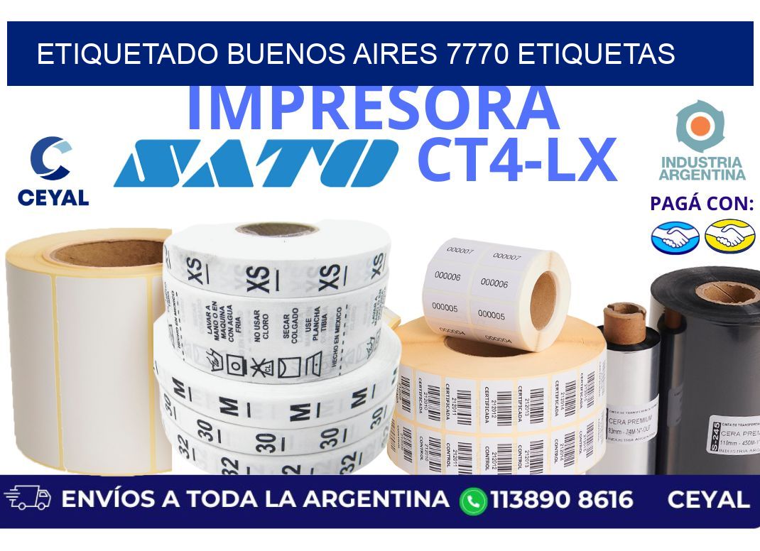 etiquetado buenos aires 7770 etiquetas