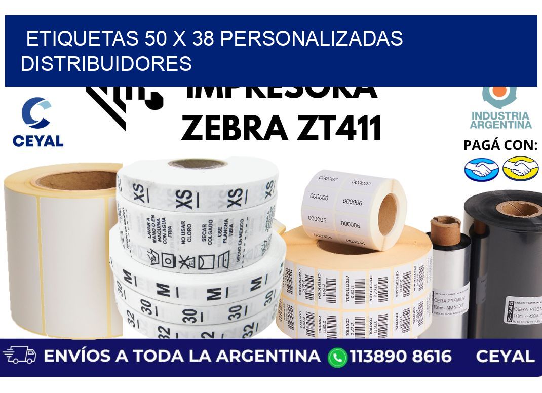 etiquetas 50 x 38 personalizadas distribuidores