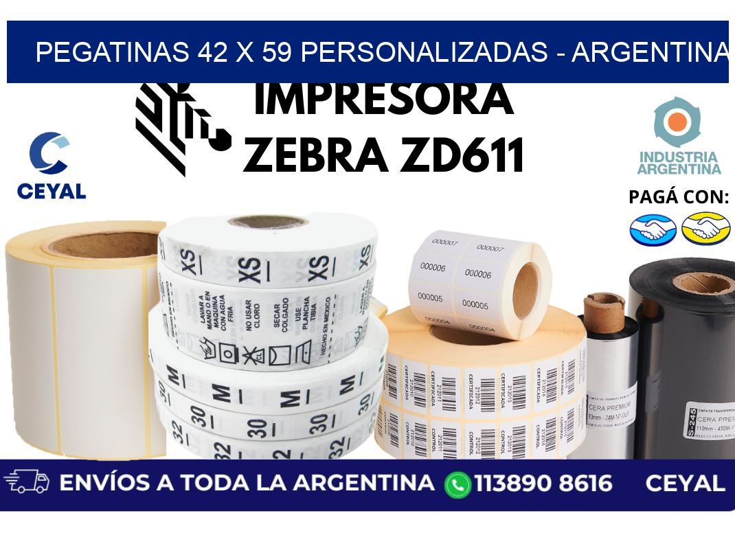 pegatinas 42 x 59 personalizadas – Argentina