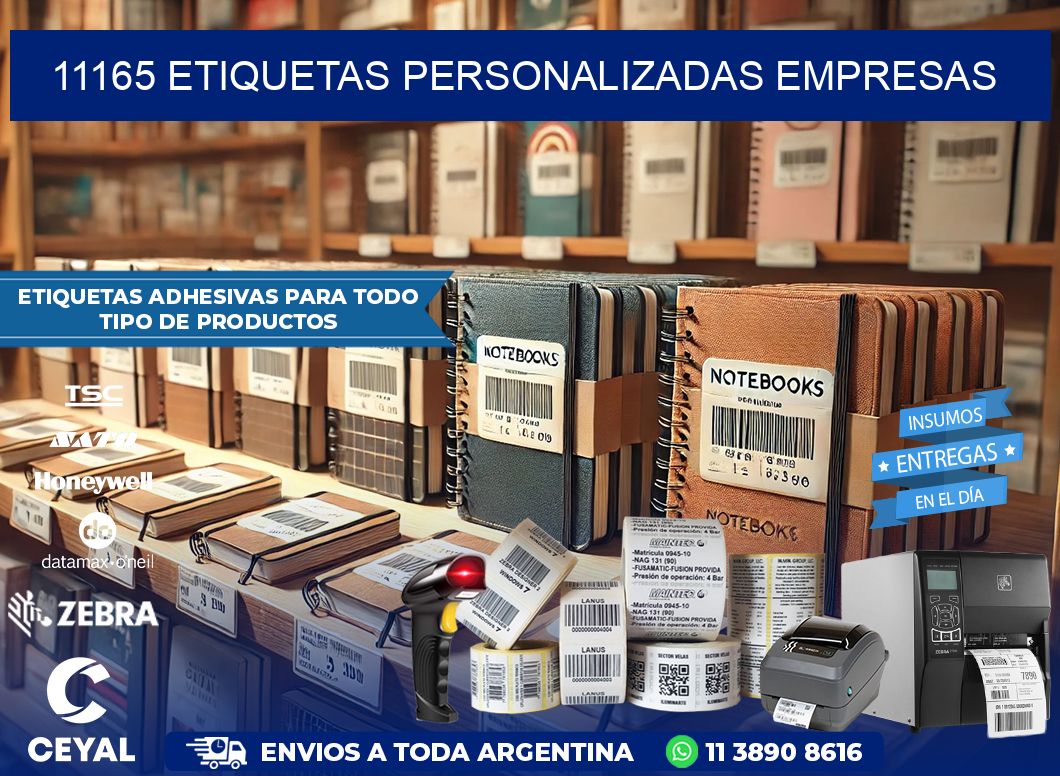 11165 Etiquetas personalizadas empresas