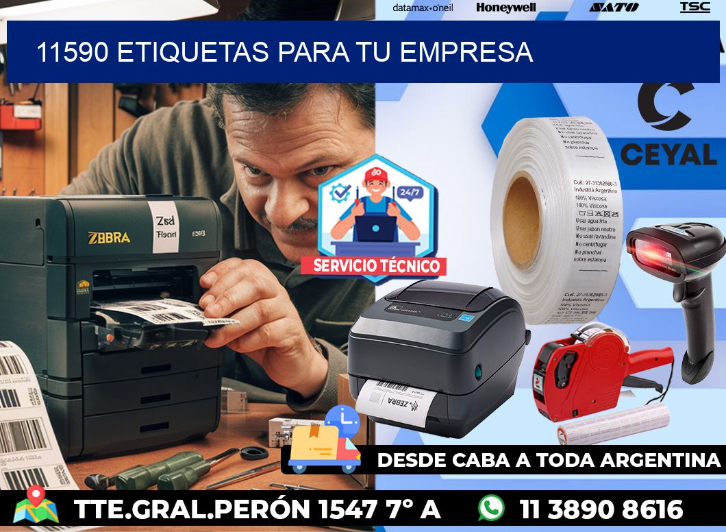 11590 etiquetas para tu empresa