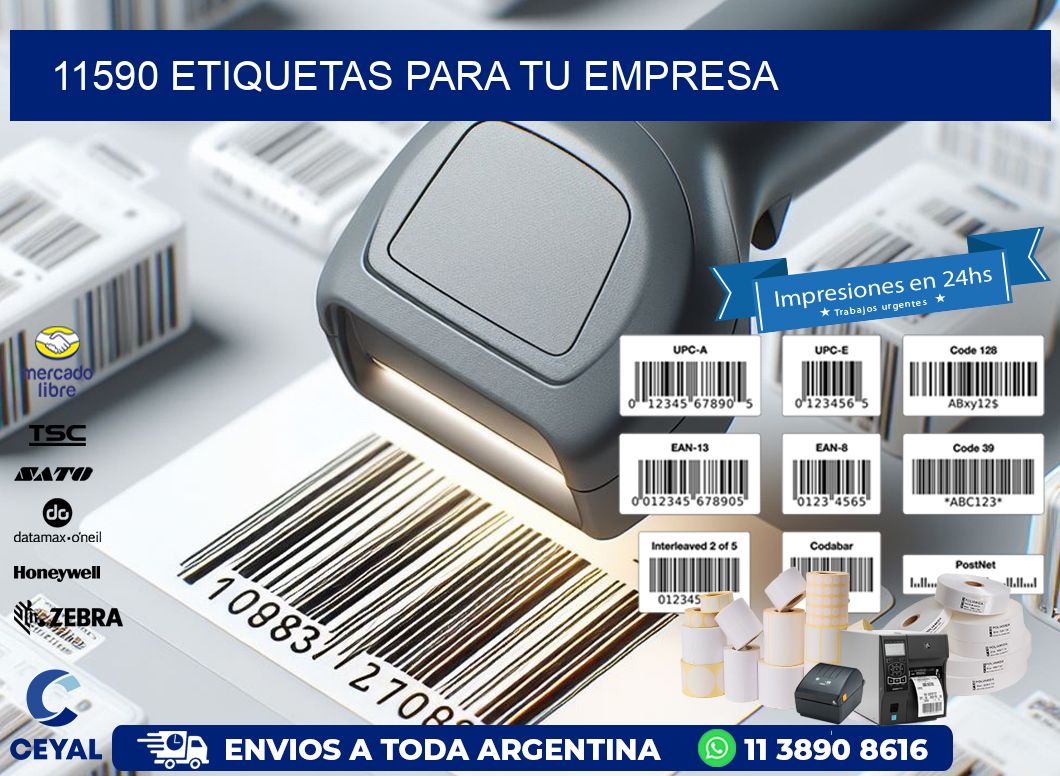 11590 etiquetas para tu empresa