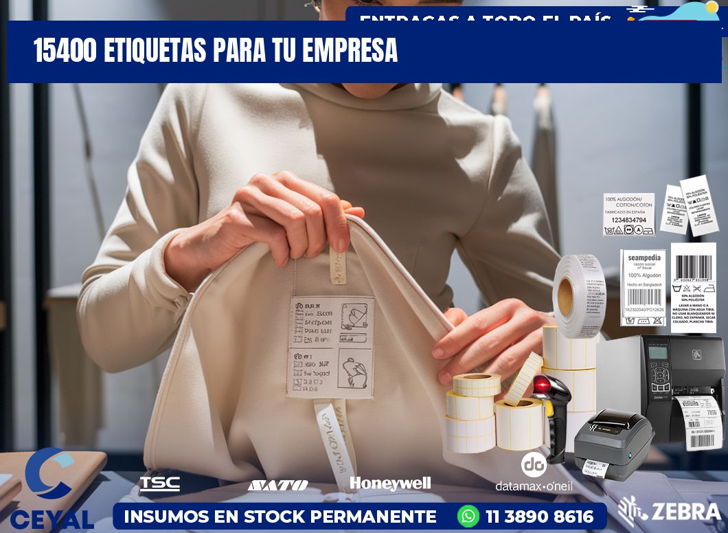 15400 etiquetas para tu empresa