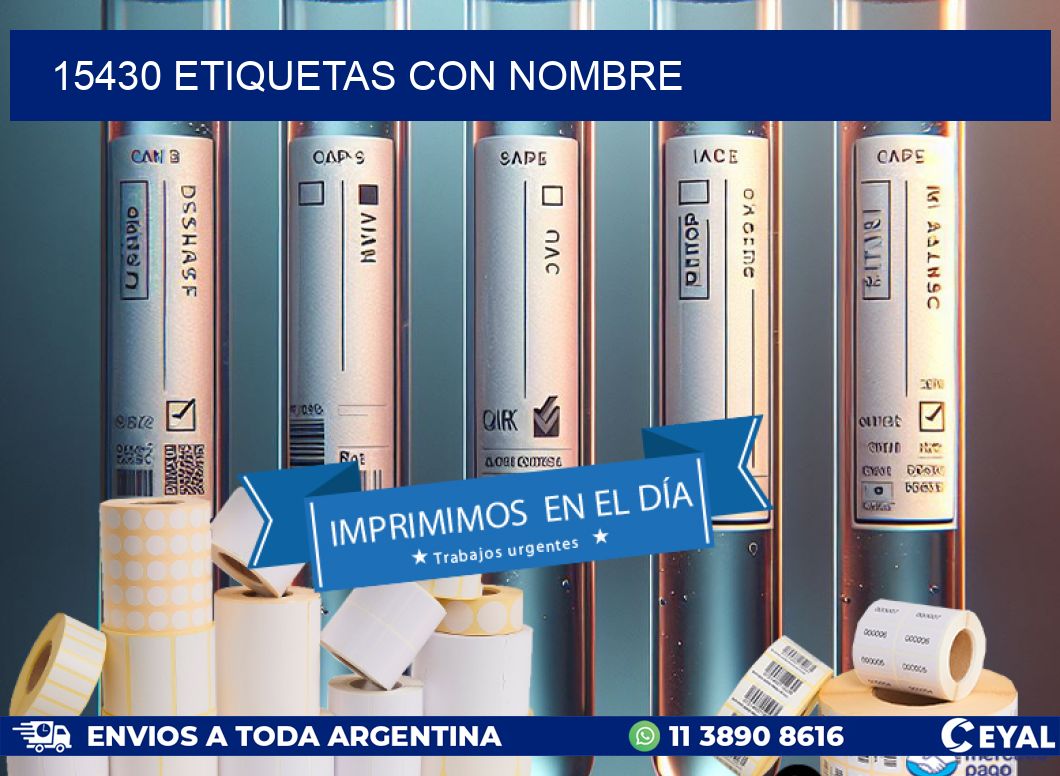 15430 etiquetas con nombre