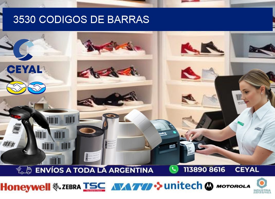 3530 CODIGOS DE BARRAS