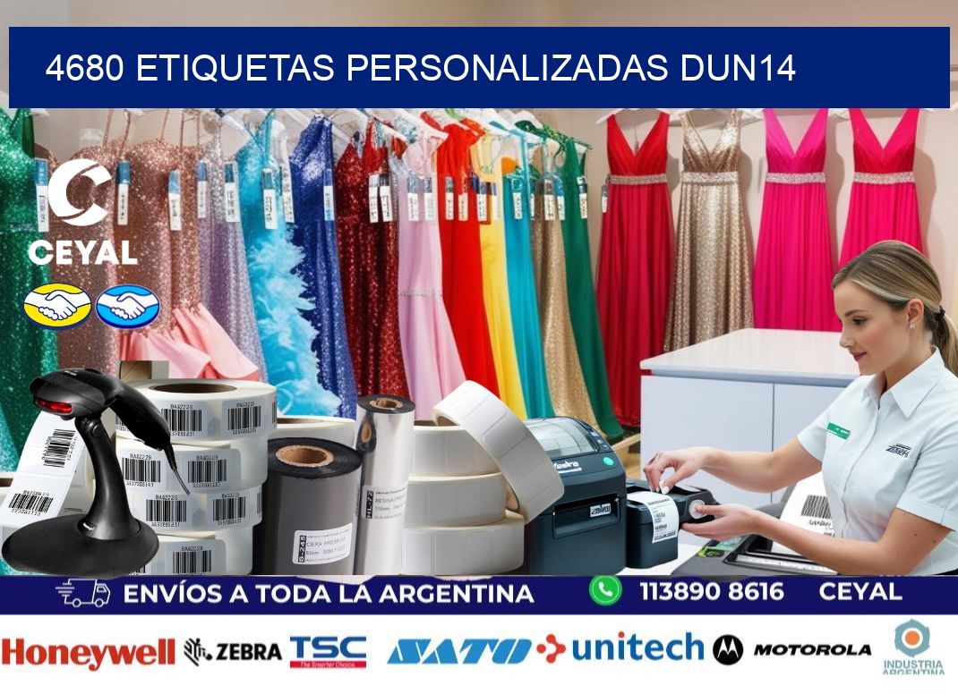 4680 Etiquetas personalizadas dun14