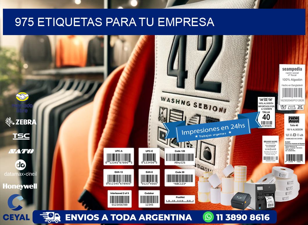 975 etiquetas para tu empresa