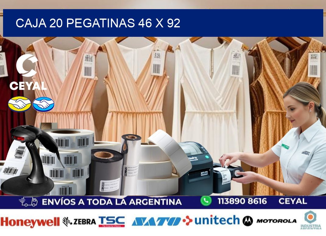 CAJA 20 PEGATINAS 46 x 92