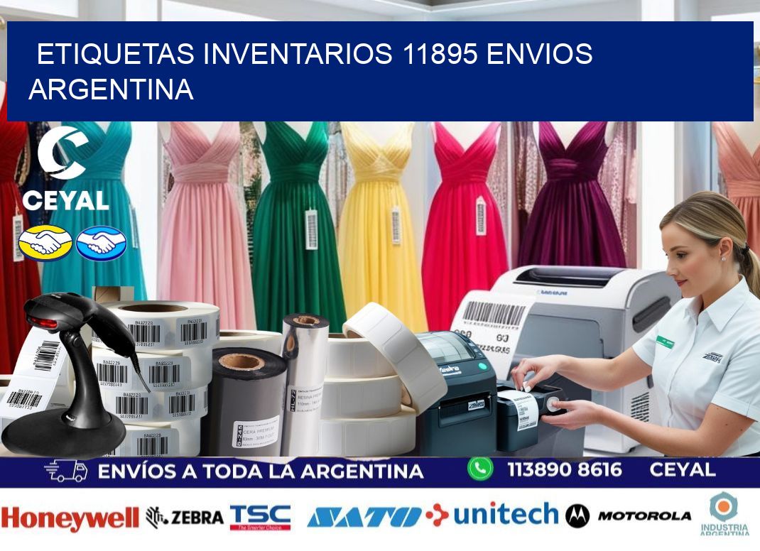 etiquetas inventarios 11895 ENVIOS ARGENTINA