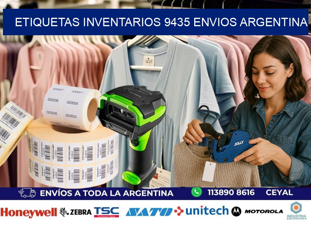 etiquetas inventarios 9435 ENVIOS ARGENTINA