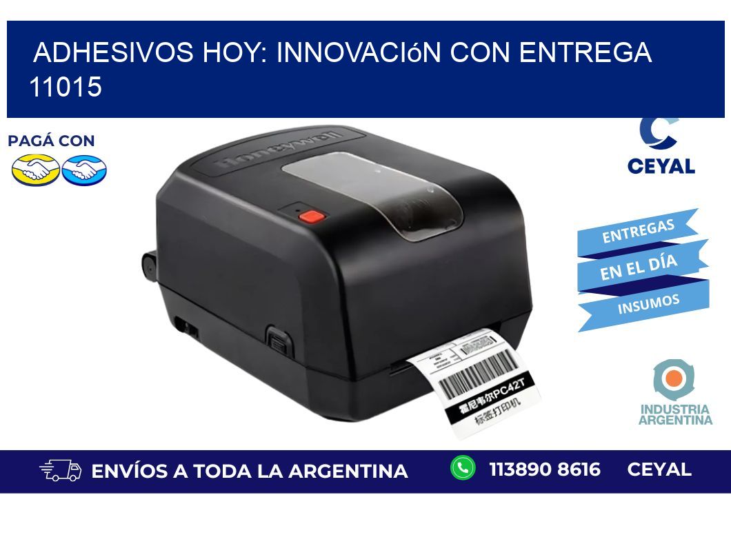 Adhesivos Hoy: Innovación con Entrega 11015