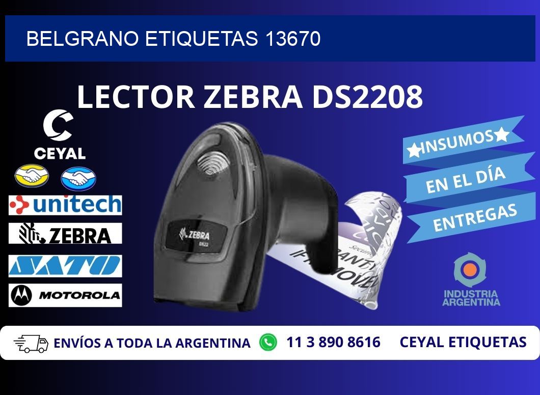 Belgrano etiquetas 13670