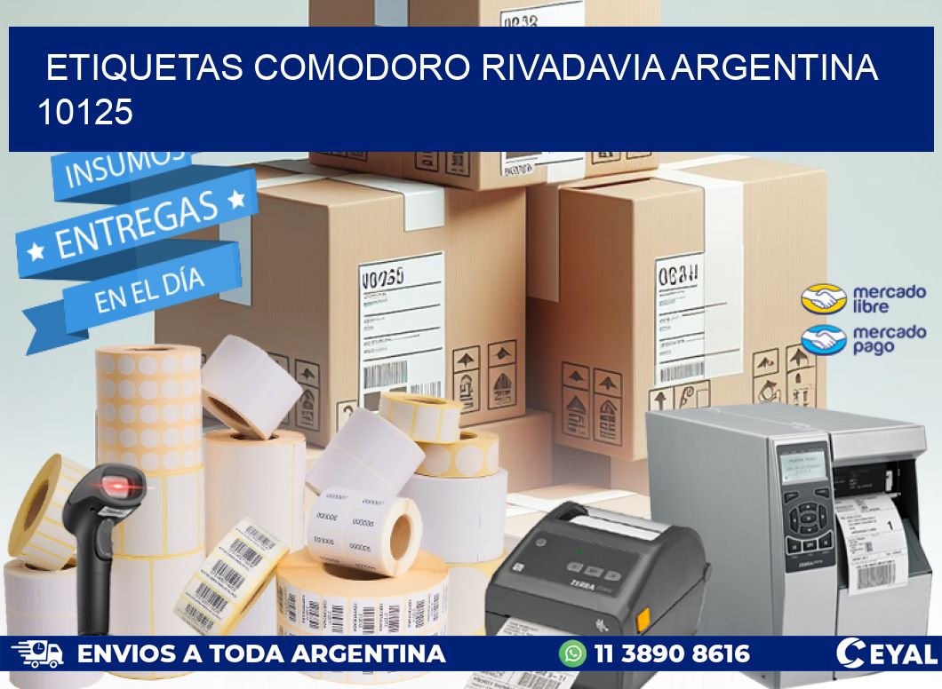 Etiquetas Comodoro Rivadavia Argentina 10125