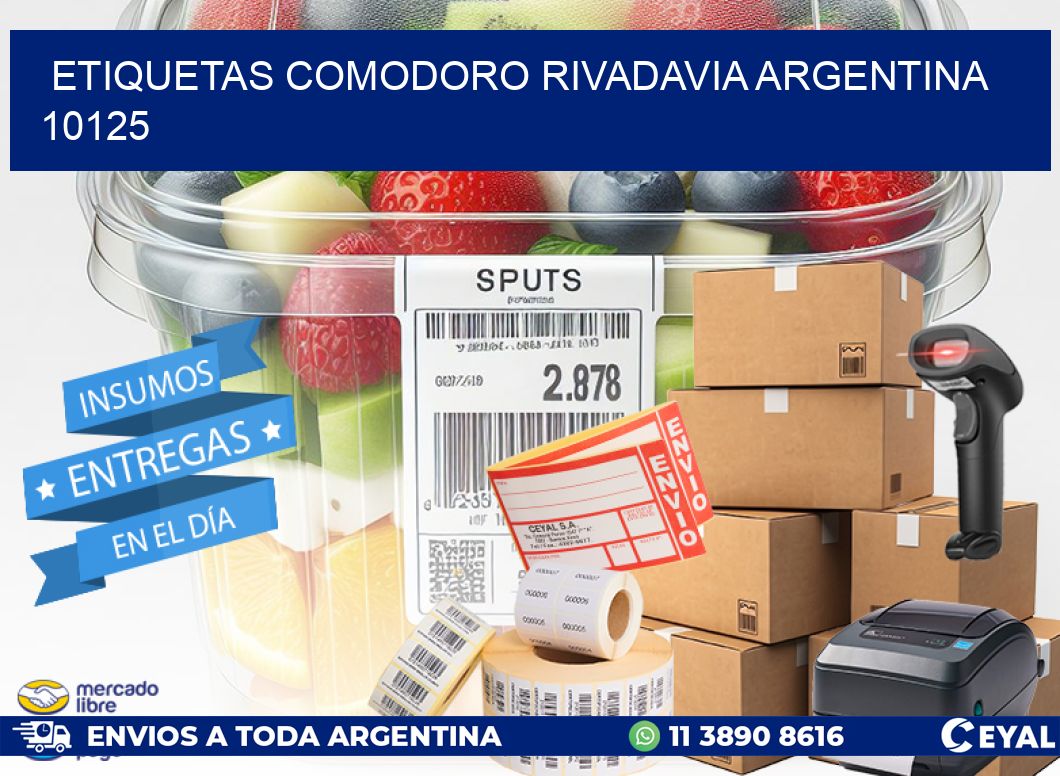 Etiquetas Comodoro Rivadavia Argentina 10125