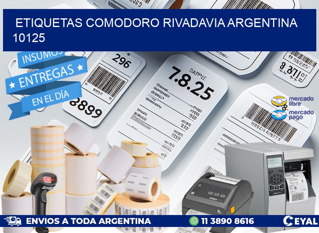 Etiquetas Comodoro Rivadavia Argentina 10125