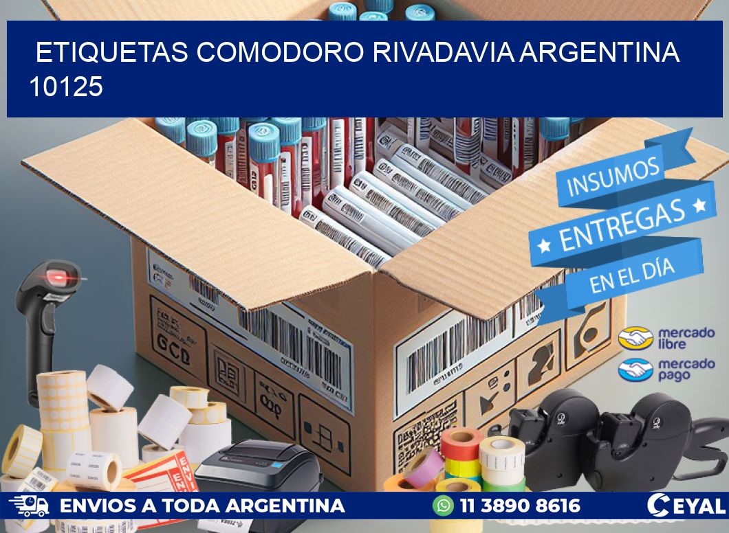 Etiquetas Comodoro Rivadavia Argentina 10125