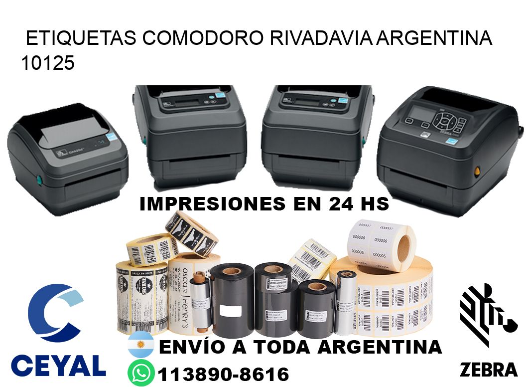 Etiquetas Comodoro Rivadavia Argentina 10125