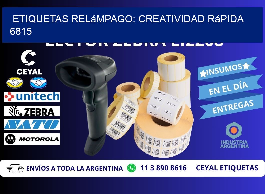 Etiquetas Relámpago: Creatividad Rápida 6815