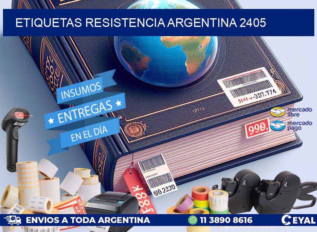 Etiquetas Resistencia Argentina 2405