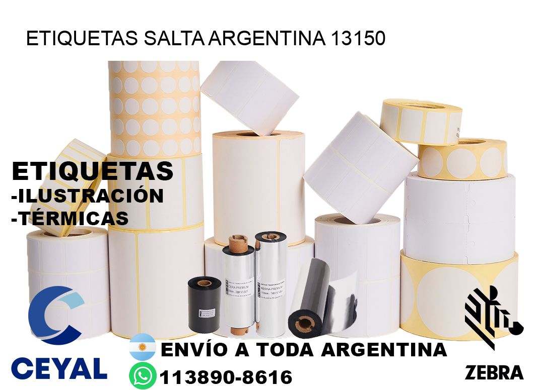 Etiquetas Salta Argentina 13150