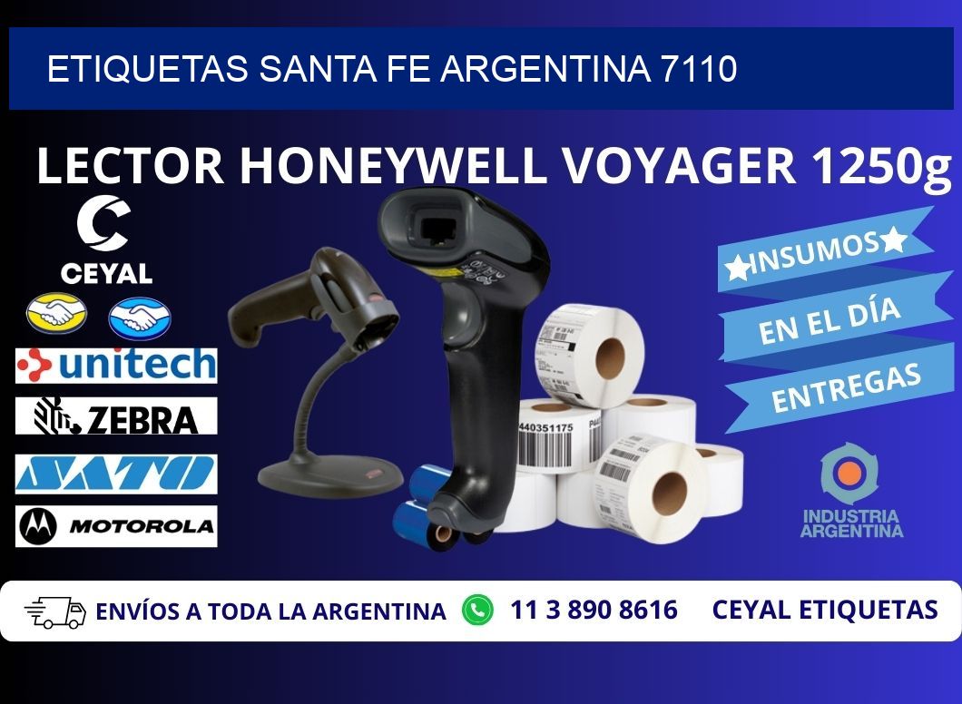 Etiquetas Santa Fe Argentina 7110