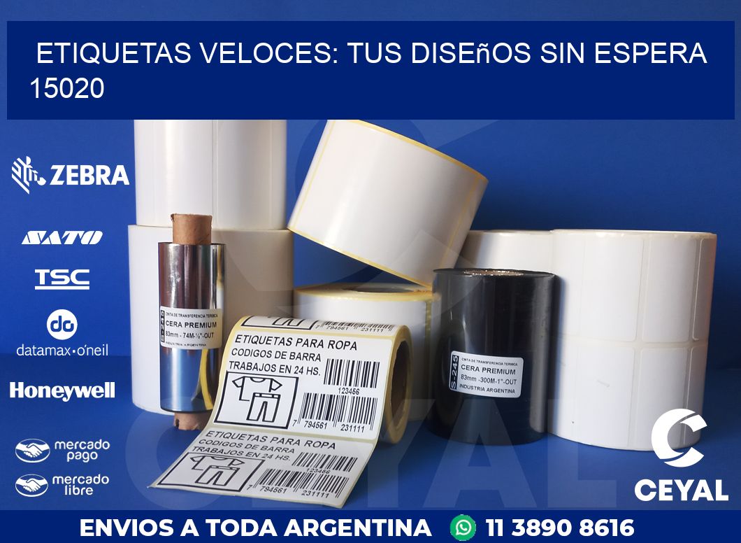 Etiquetas Veloces: Tus Diseños sin Espera 15020