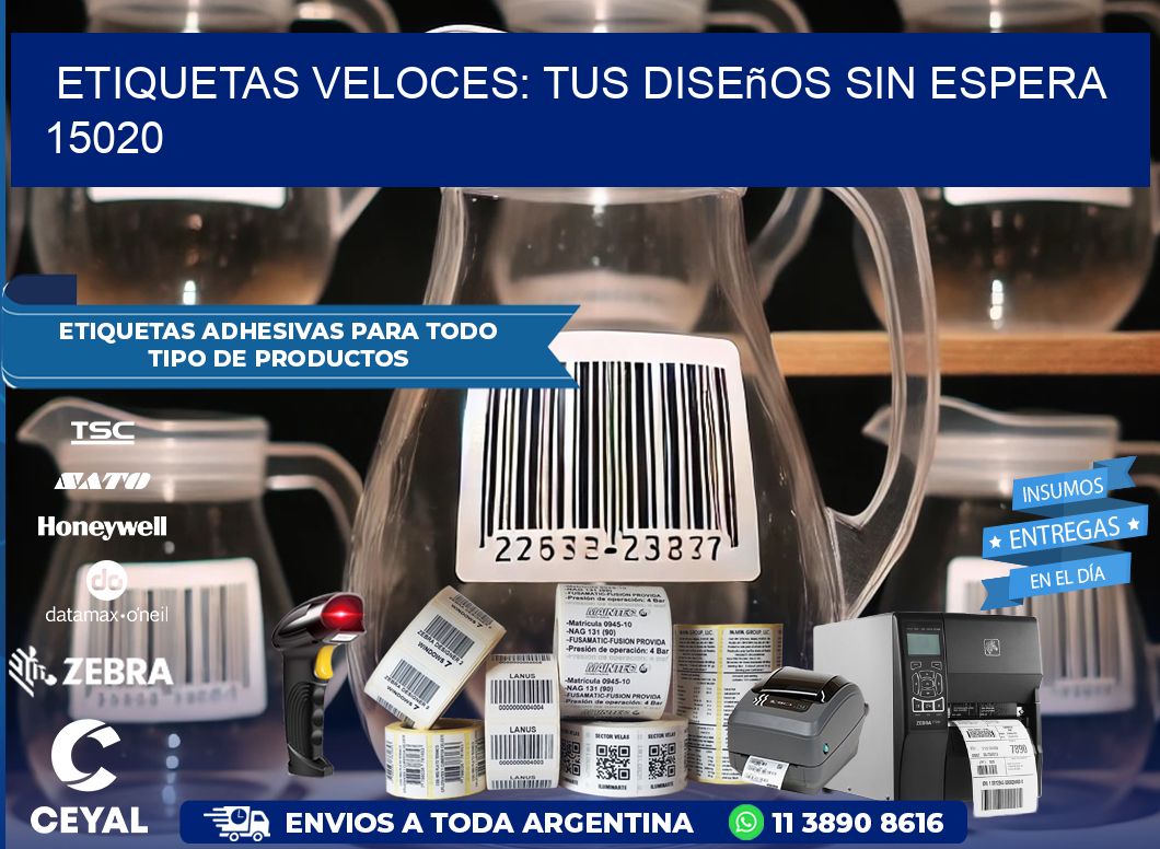 Etiquetas Veloces: Tus Diseños sin Espera 15020